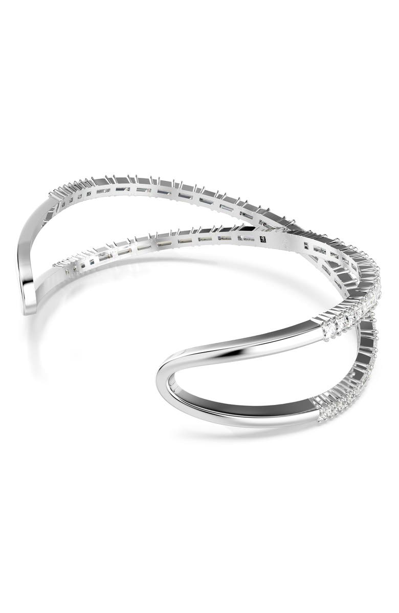 Swarovski Hyperbola Crystal Cuff Bracelet, Alternate, color, 