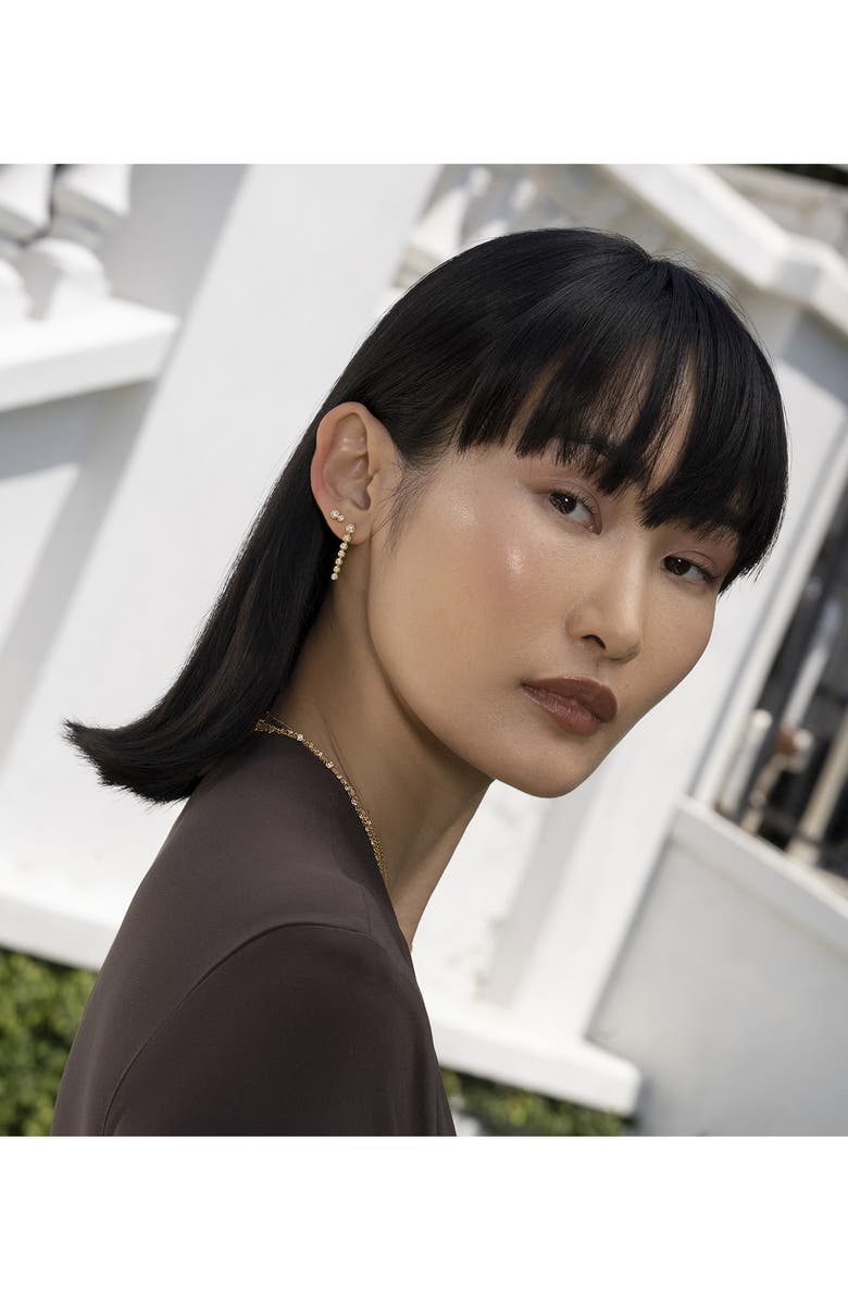 Bony Levy Monaco Diamond Stud Earrings, Alternate, color, 18K Yellow Gold