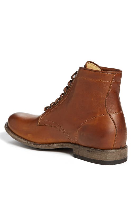 Frye 'tyler' Plain Toe Boot In Cognac