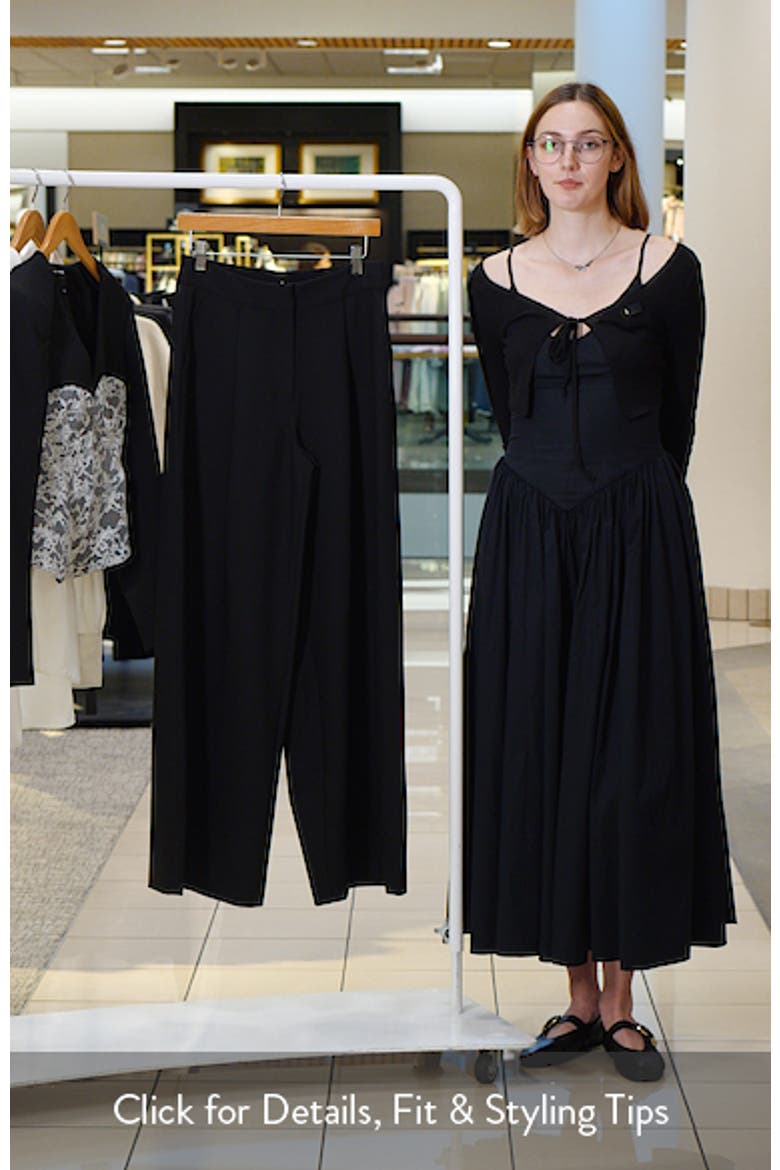 Pleated Wide Leg Pants video