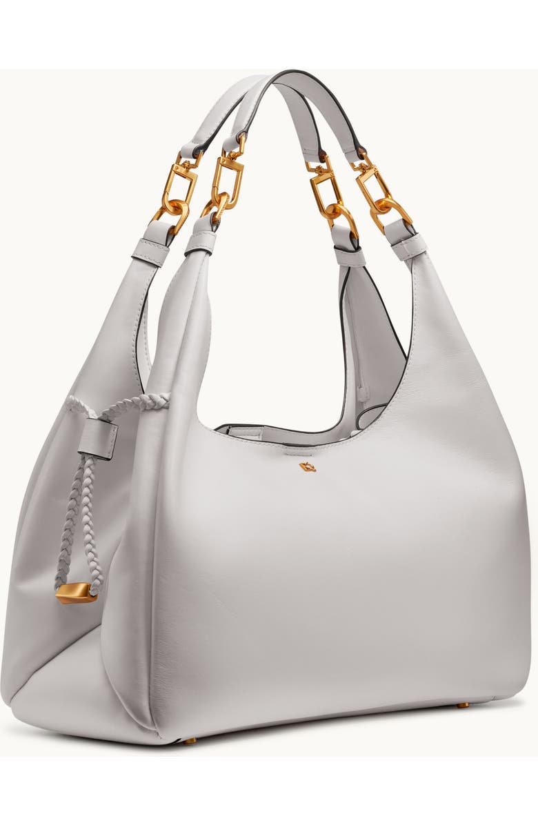 Donna Karan New York Bellerose Hobo, Alternate, color, Brillant White