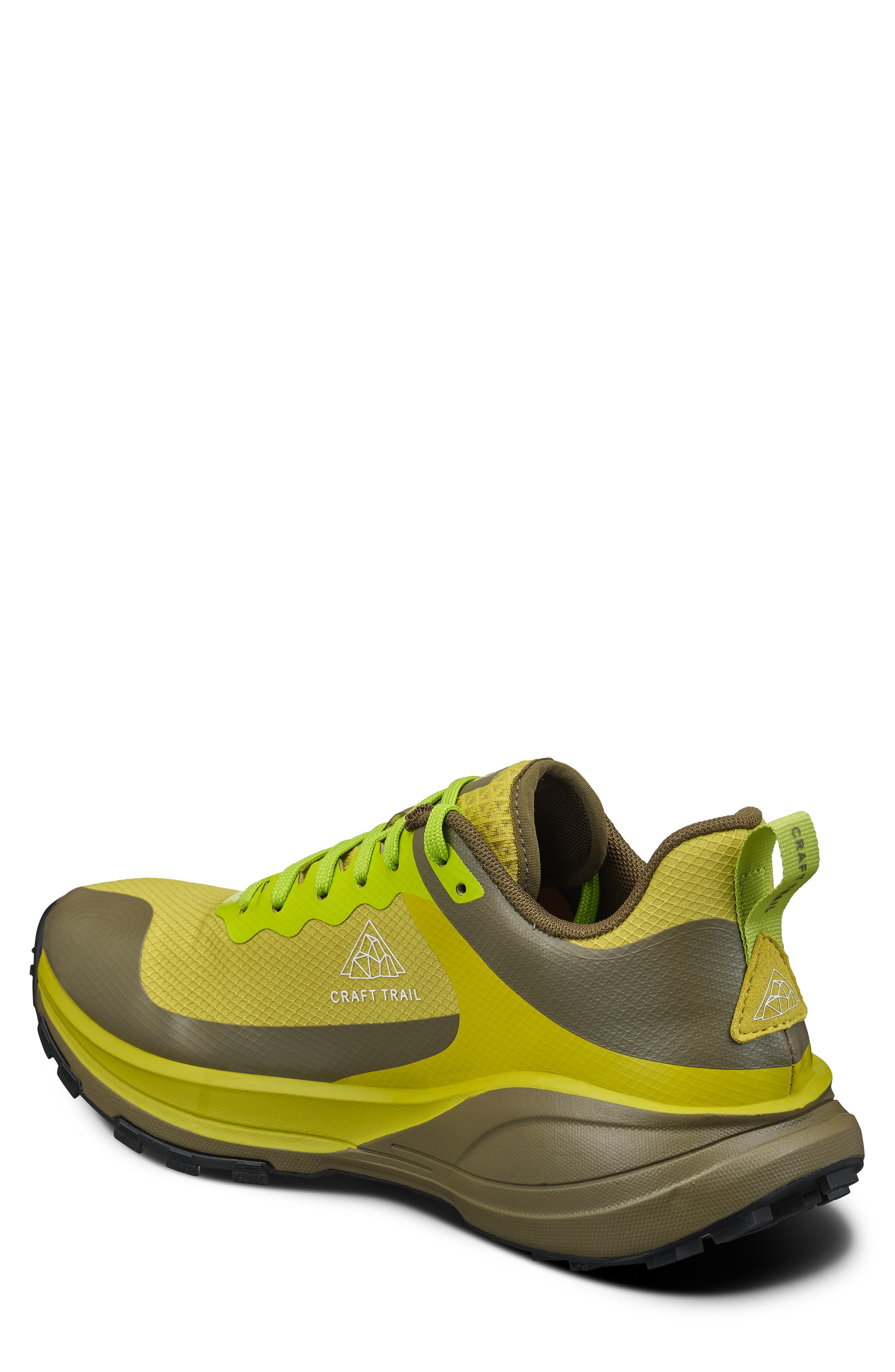 Pure Trail X Running Shoe, Alternate, color, ROOTS/ CONTRAST GREEN