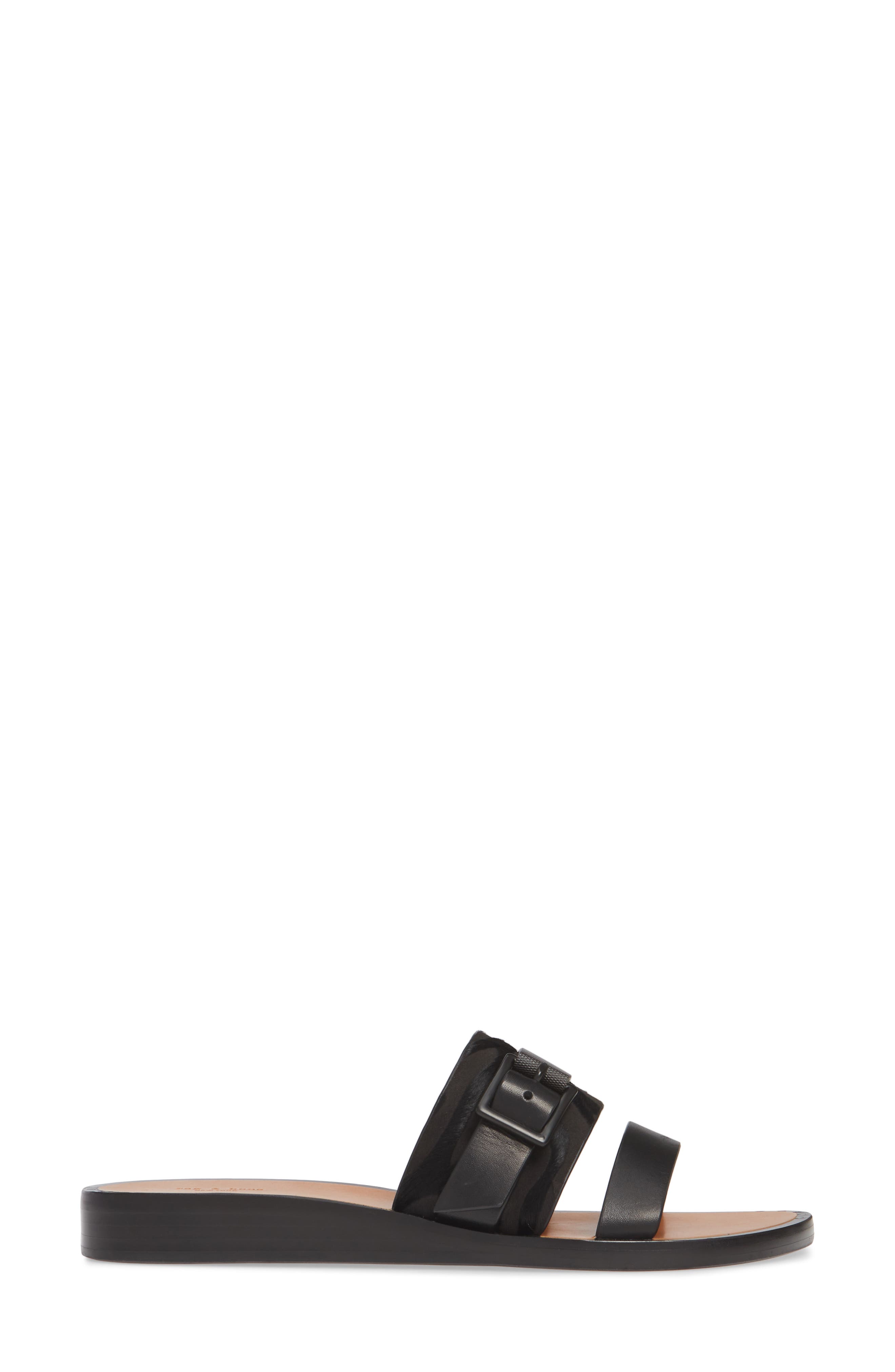 rag & bone Arley Slide Sandal, Alternate, color, 