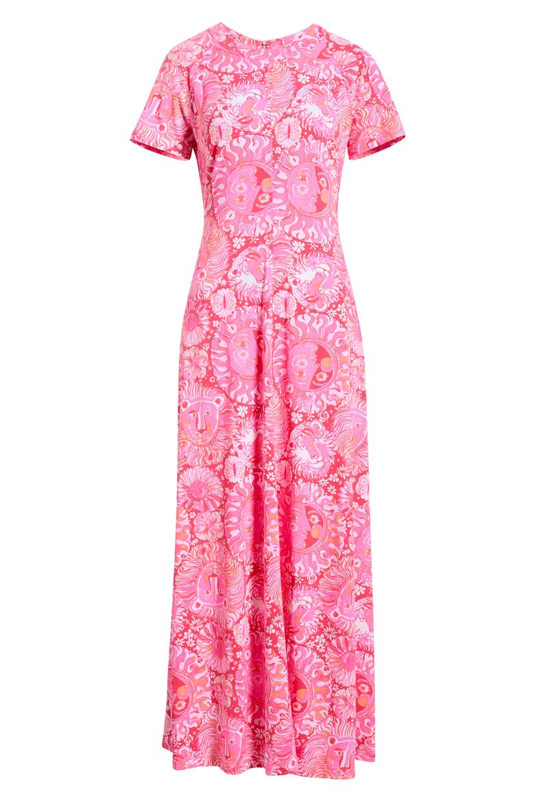 Lilliana Maxi Dress, Main, color, PARADISE PUNCH JIMS STUFF
