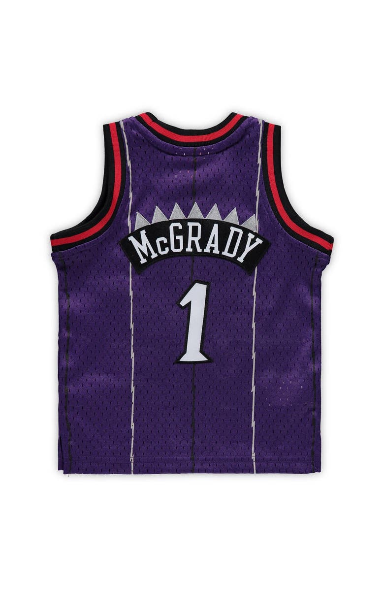 Mitchell & Ness Infant Mitchell & Ness Tracy McGrady Purple Toronto Raptors 1998/99 Hardwood Classics Retired Player Jersey, Alternate, color, 