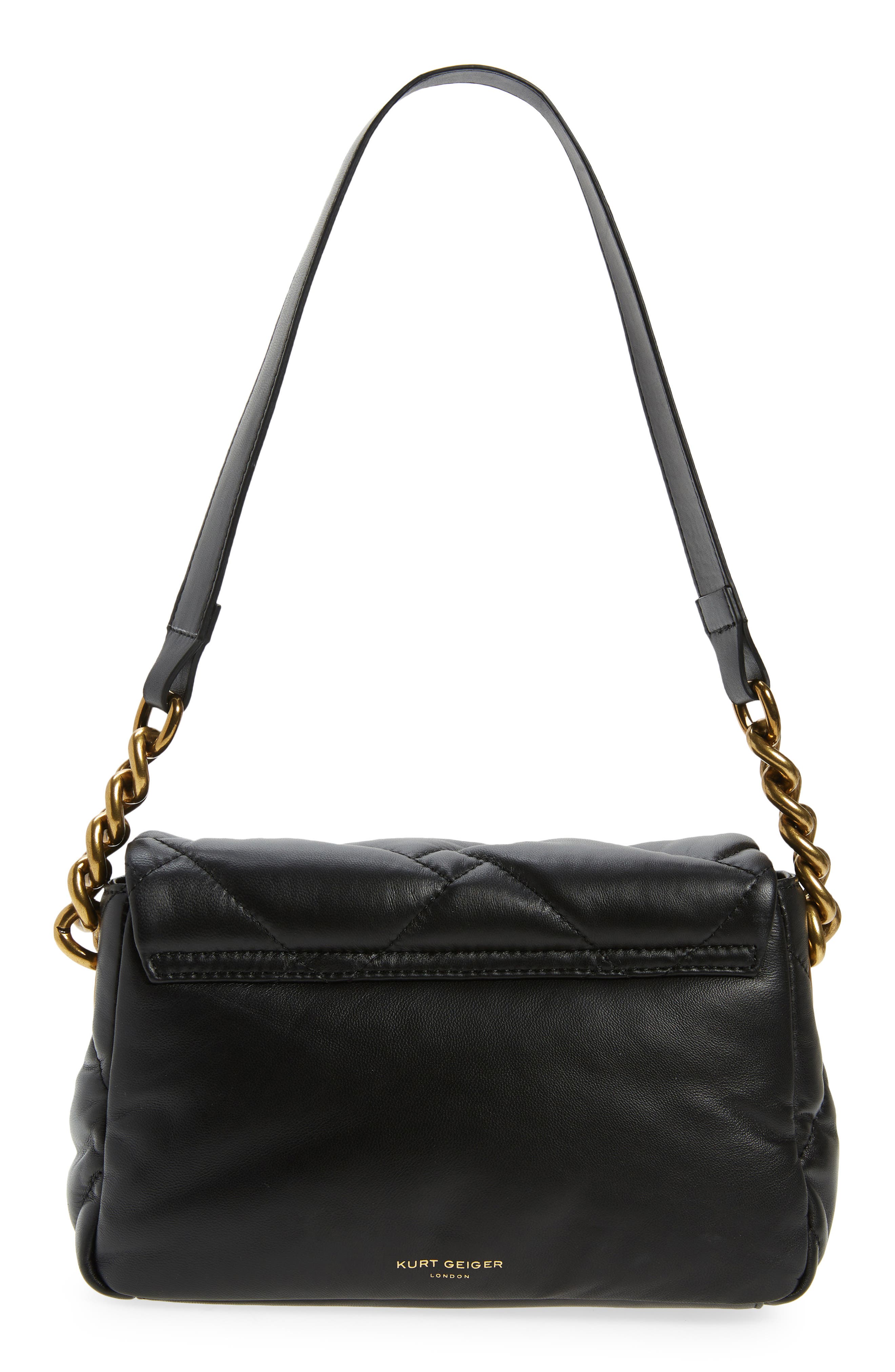 Kurt Geiger London Medium Kensington Soft Quilted Leather Shoulder Bag, Alternate, color, 