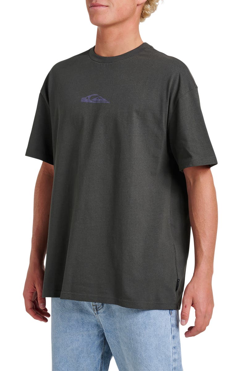 Quiksilver Jungle Cat Oversize Graphic T-Shirt, Alternate, color, Phantom