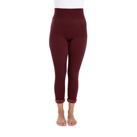 High Waisted Fur Lined Leggings