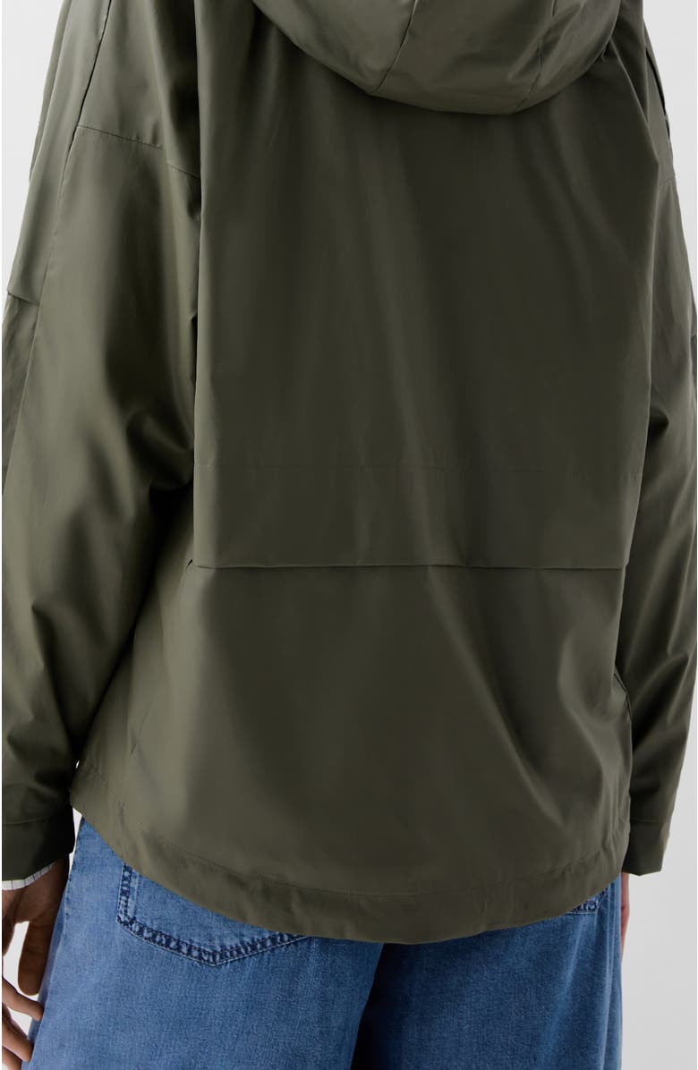 Scalpers Woman Raincoat, Alternate, color, Khaki