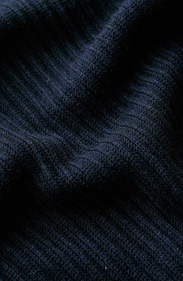 Seasalt Cornwall Koeswik Ribbed Organic Cotton Polo, Alternate, color, Maritime