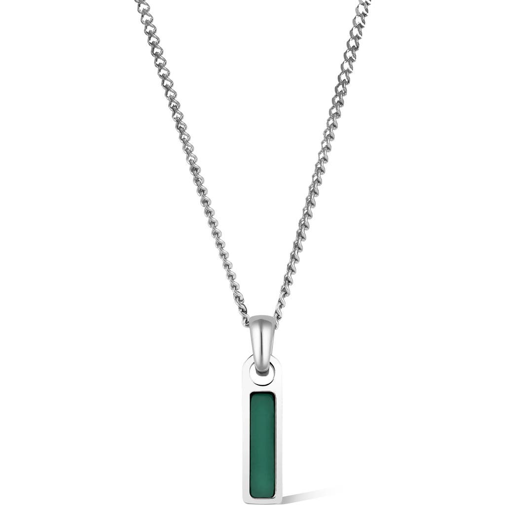 Vincero Birthstone Tag Pendant Necklace In Metallic