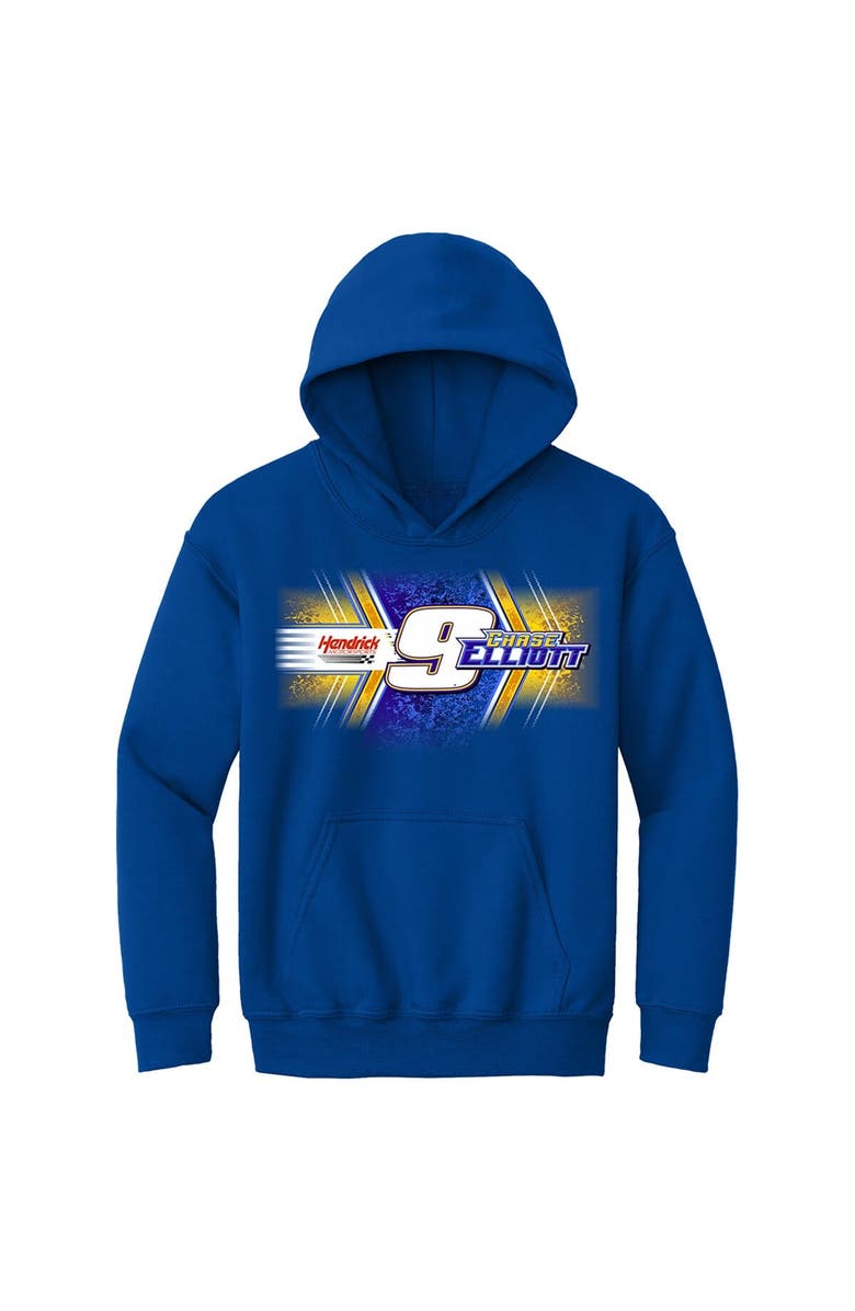 HENDRICK MOTORSPORTS TEAM COLLECTION Youth Hendrick Motorsports Team Collection Royal Chase Elliott NAPA Car Pullover Hoodie, Alternate, color, Royal