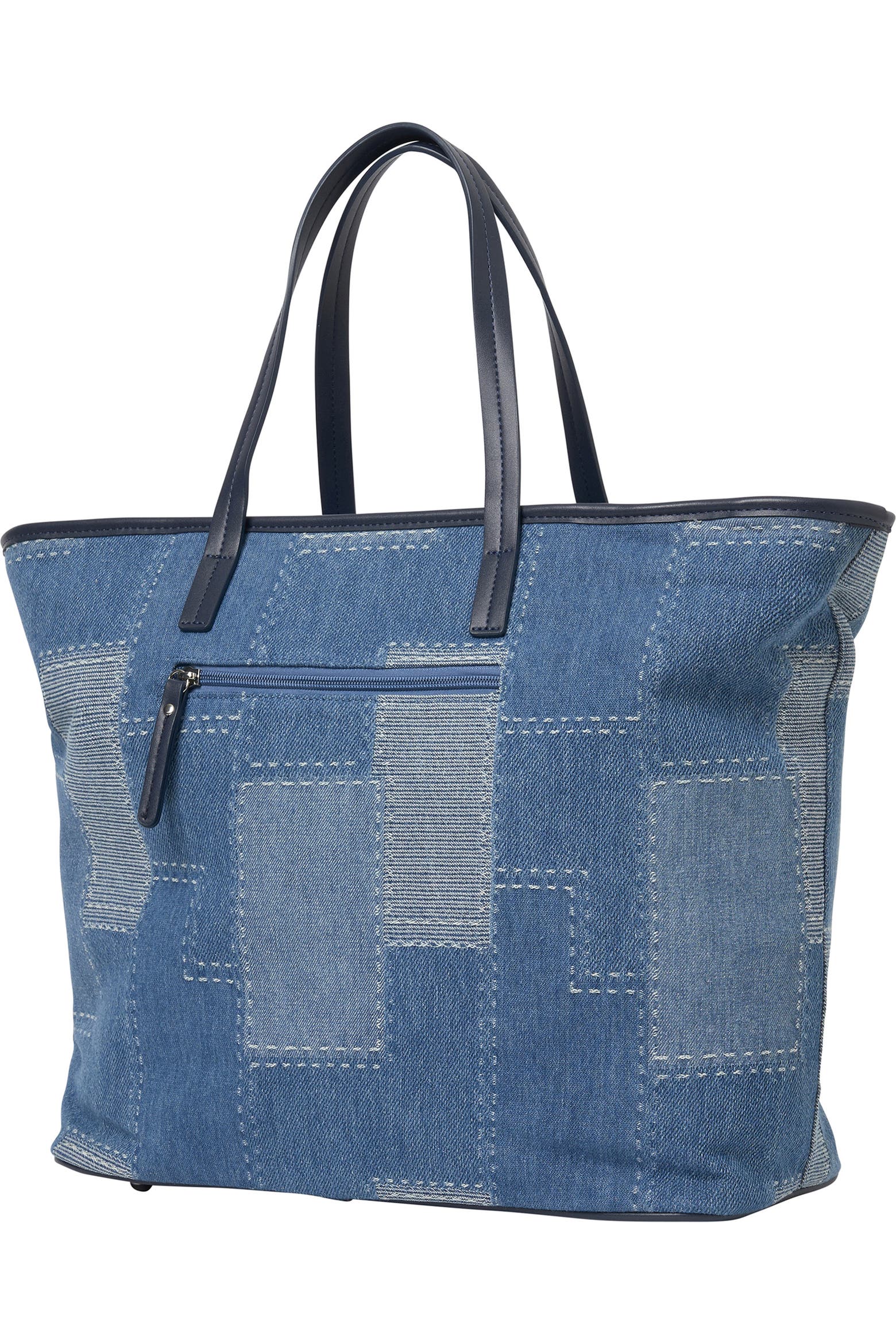 Patchwork Interrior Urban Originals Denim Patchwork Tote Bag (Women) | Nordstrom