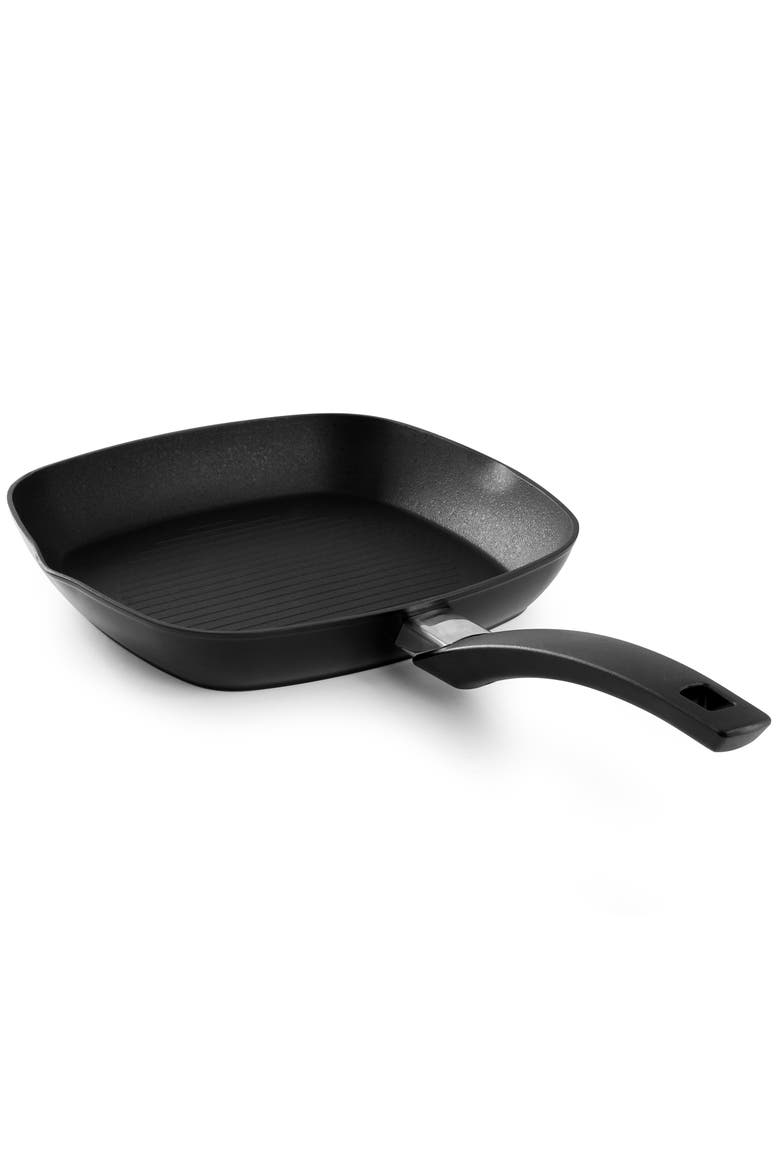 Connelly 10 Inch Nonstick Aluminum Grill Pan, Alternate, color, Black