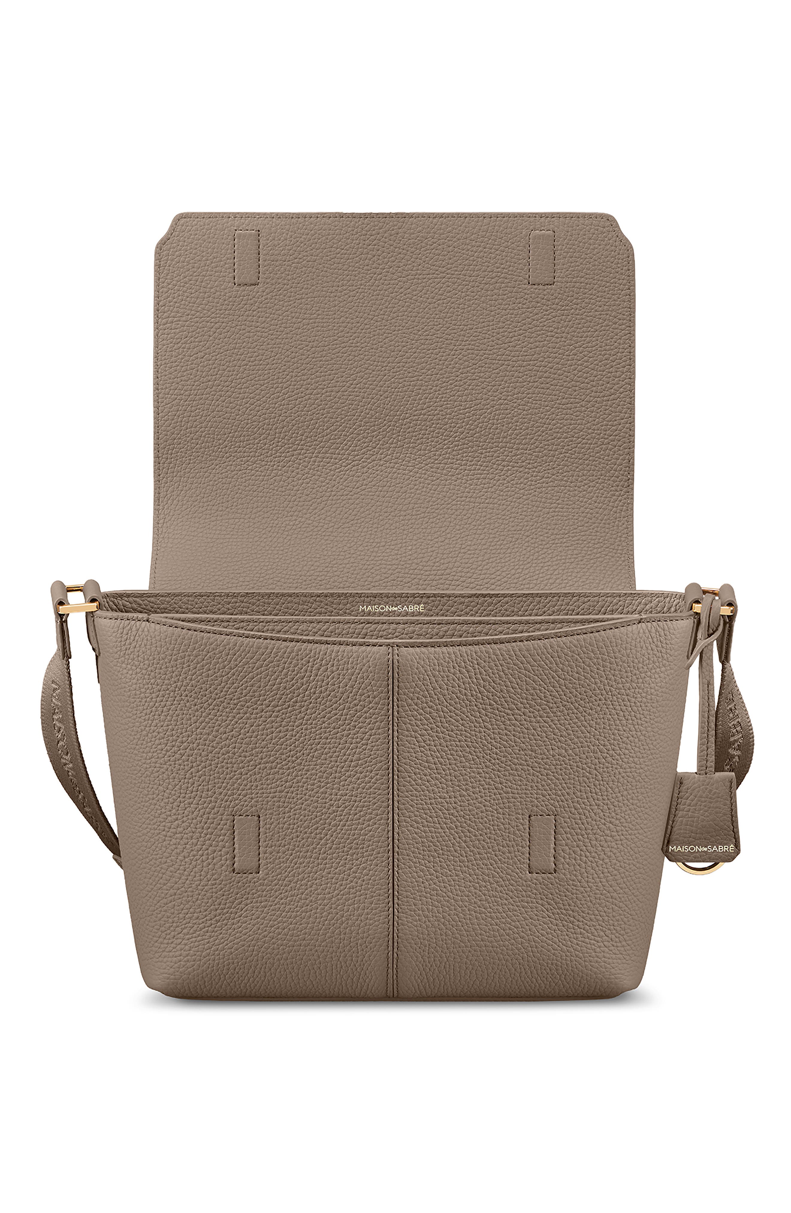 The Medium Flaire Messenger Bag, Alternate, color, Cashmere Clay