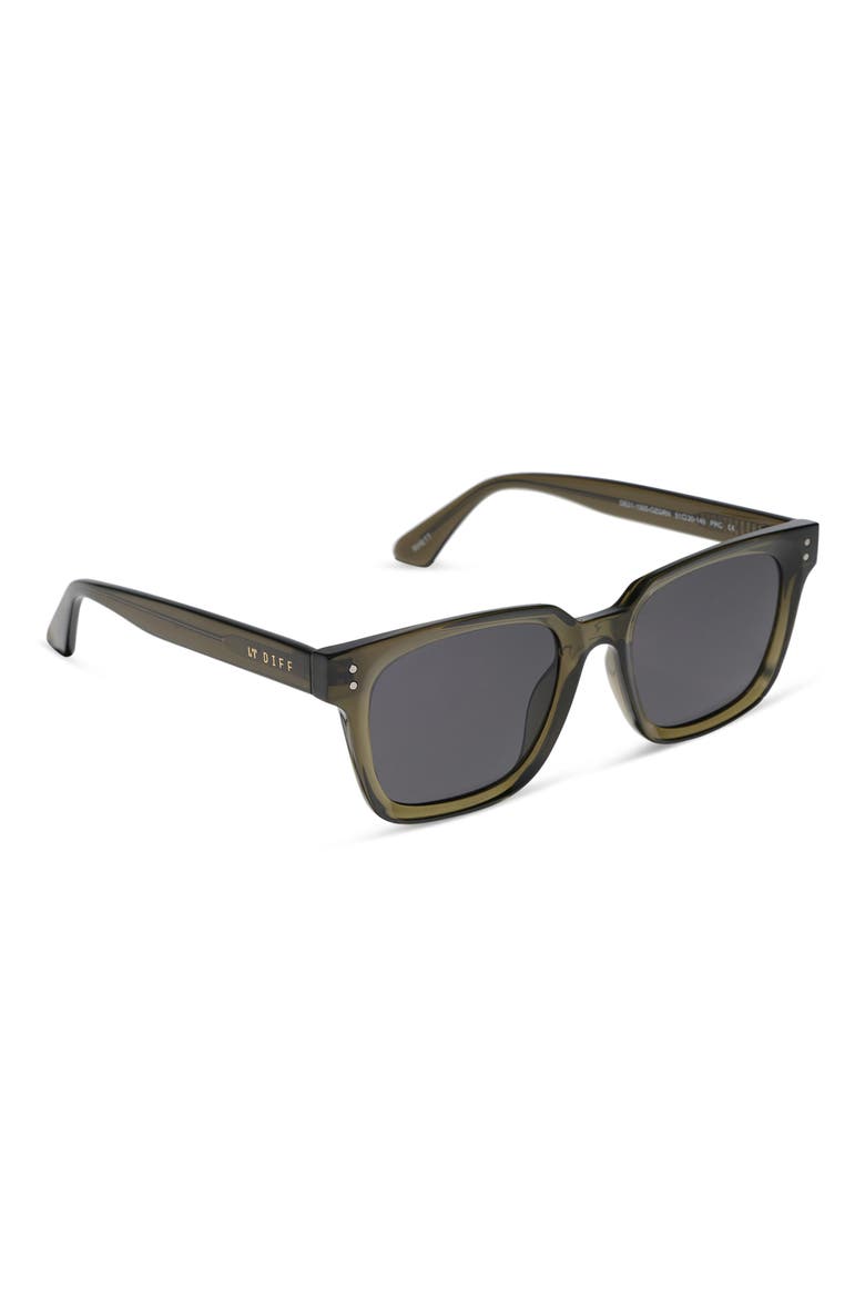 Rhett Square Sunglasses, Alternate, color, MILKY OLIVE/GREY