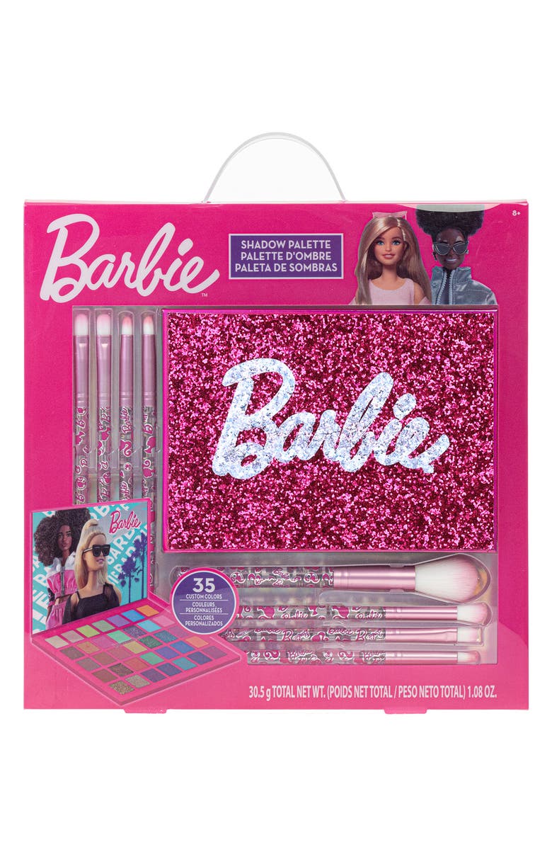 TOWNLEYGIRL x Barbie<sup>®</sup> Kids' 35-Well Shadow Palette with Brushes, Alternate, color, Multi