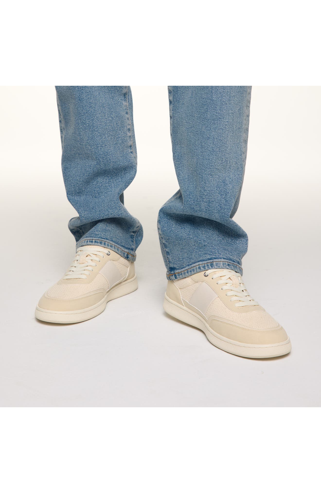 Ryles Low Top Sneaker, Alternate, color, BEIGE