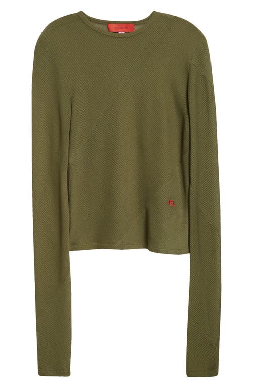 ECKHAUS LATTA ECKHAUS LATTA SPIRAL LONG SLEEVE T-SHIRT
