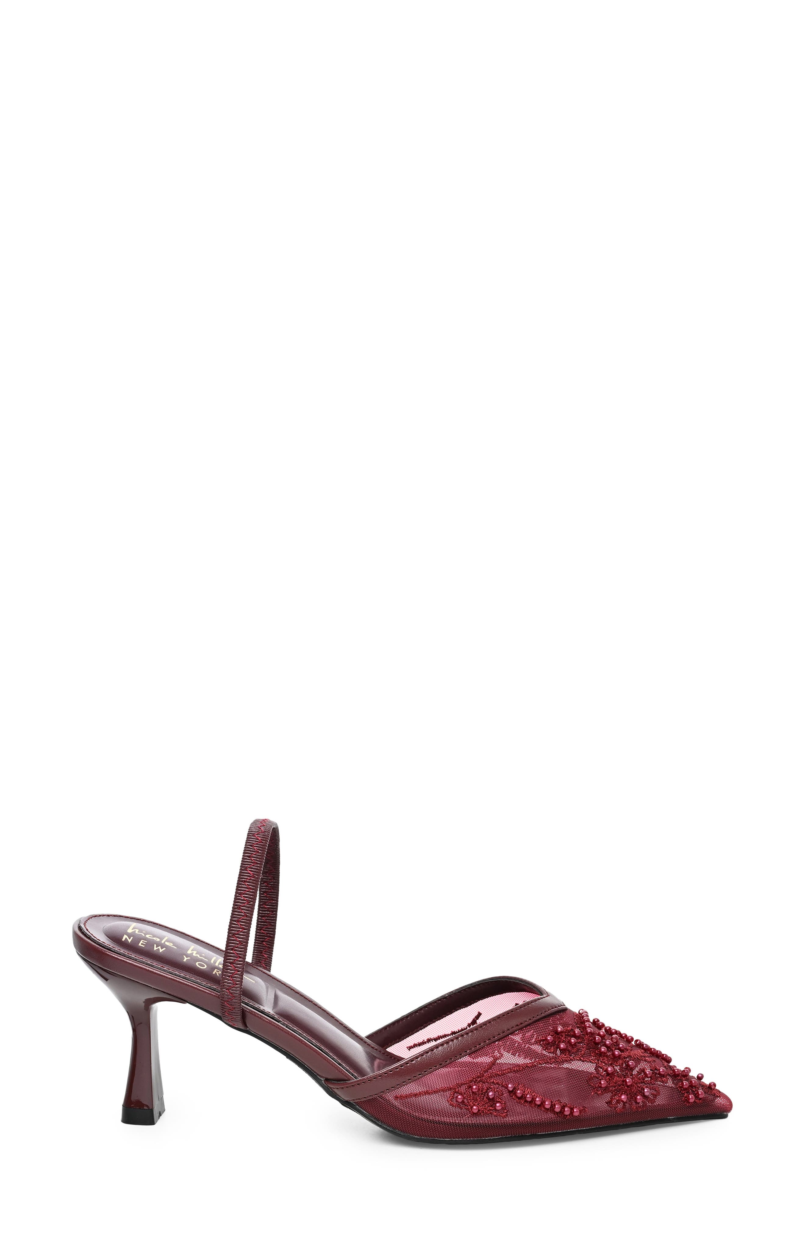 Bissi Slingback Pump, Alternate, color, BURGUNDY