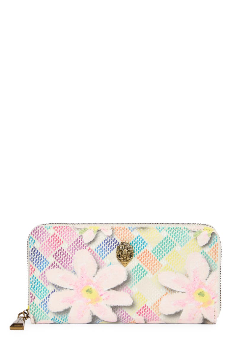 Camden Zip Wallet, Main, color, PINK COMB
