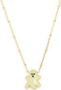 Kendra Scott Reversible Ghost Pendant Necklace