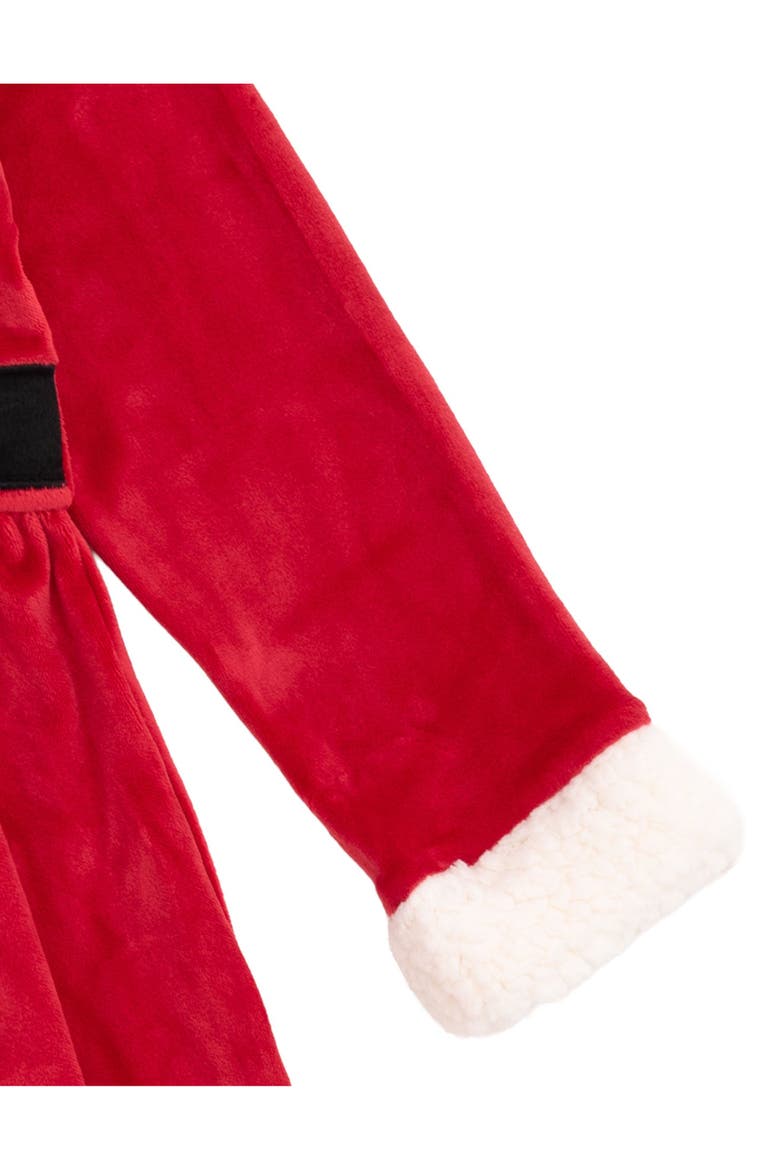 Minnie Mouse Holiday Velour Dress and Hat Set, Alternate, color, Minnie Mouse Red