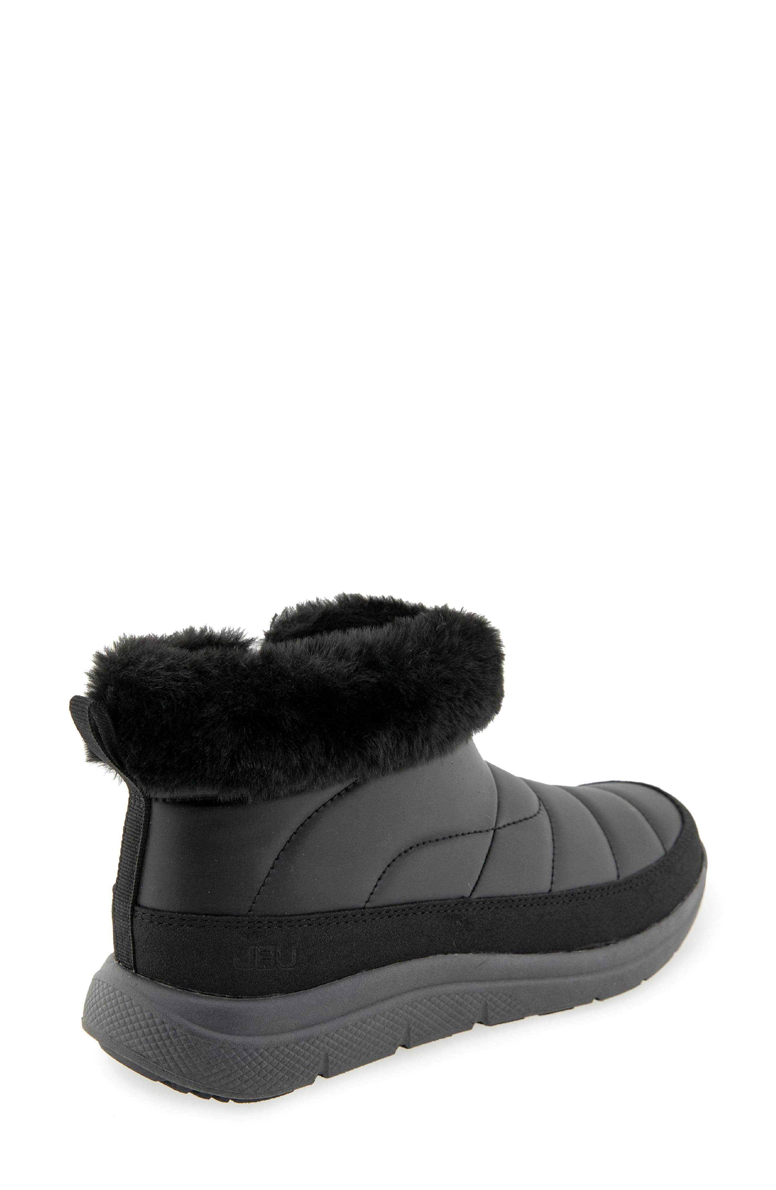 Teagan Water Resistant Bootie, Alternate, color, BLACK