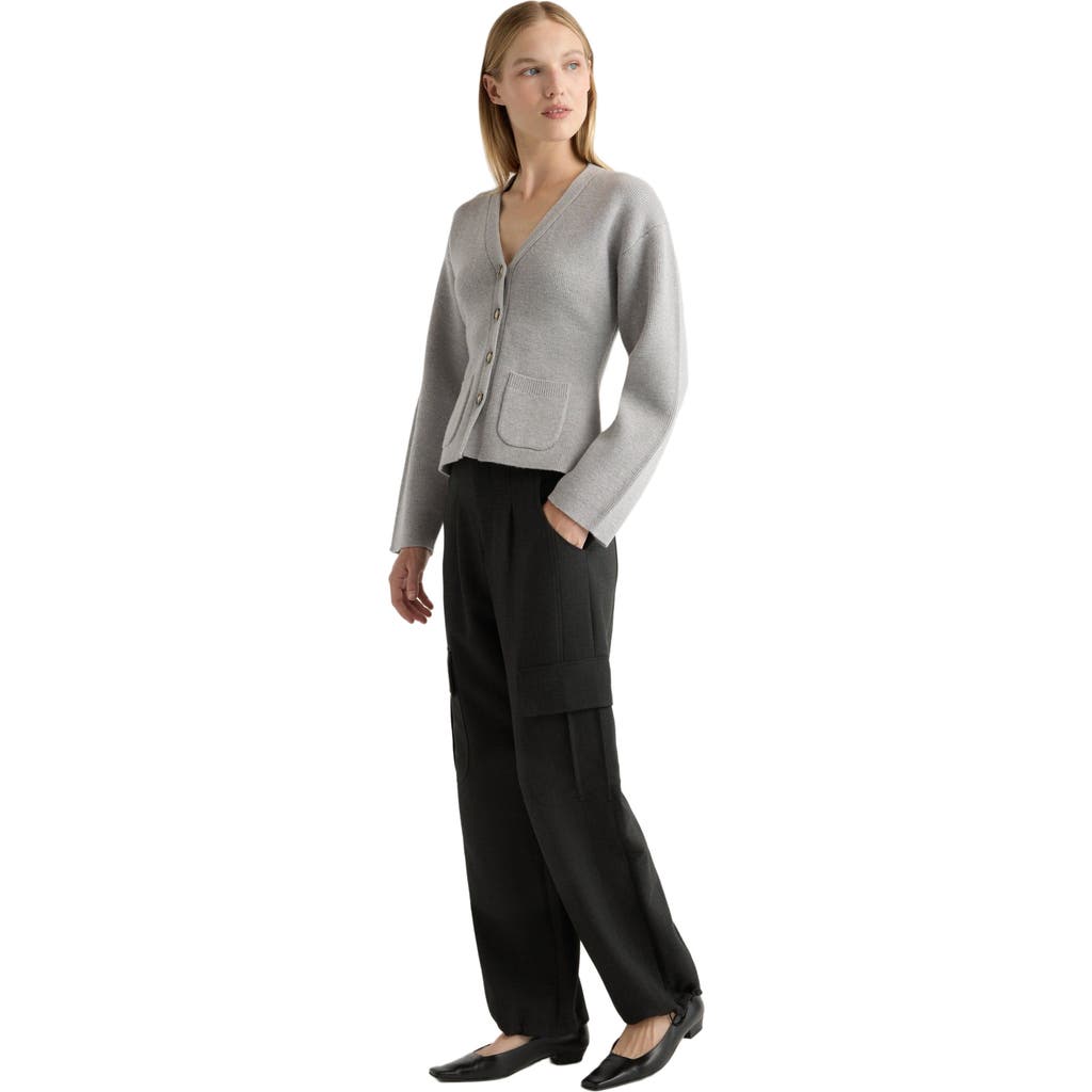 Modern Citizen Lynda Tailored Utility Pant In Gray