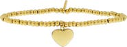 MARLYN SCHIFF Heart Pendant Bracelet