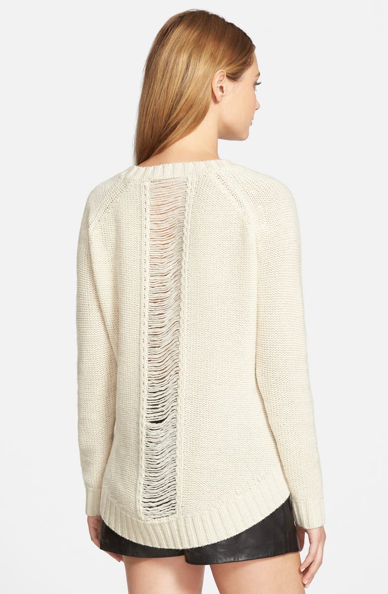 cupcakes and cashmere 'Point Reyes' Cable Sweater, Alternate, color, 