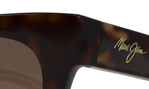 Maui Jim Hiwahiwa 54mm Polarizedplus2® Wrap Sunglasses