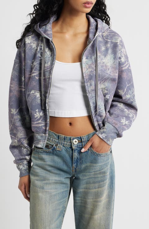 Camo Zip Hoodie
