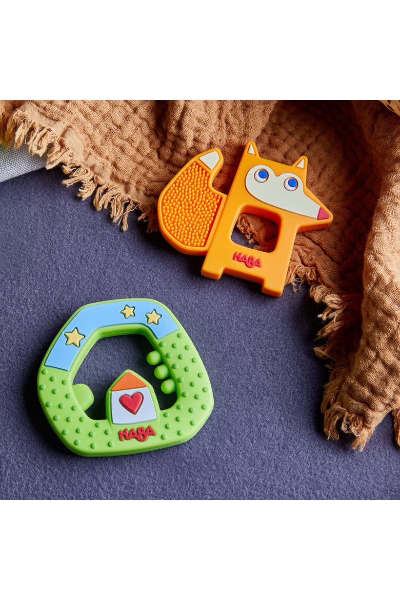 Dreamland Silicone Teething & Grasping Baby Toy, Alternate, color, Multi