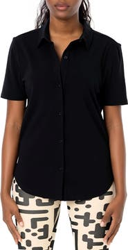 Dai Moda Clark Short Sleeve Button-Up Shirt