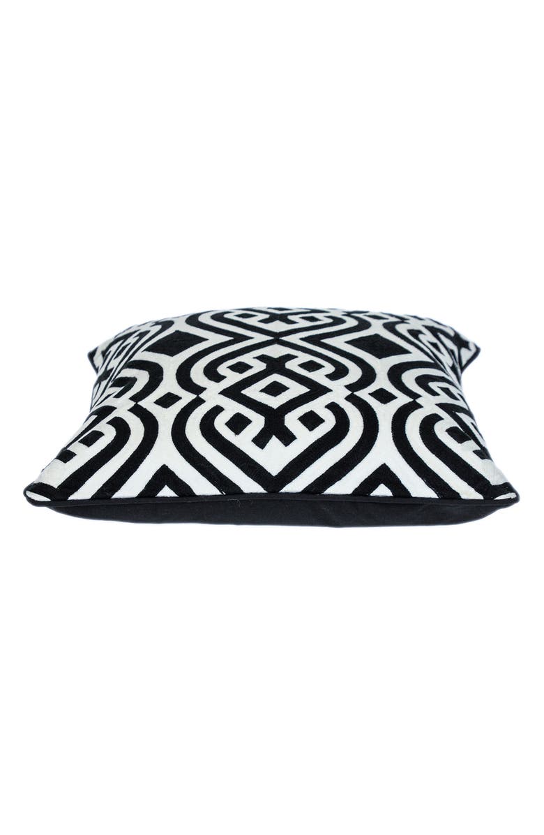 PARKLAND COLLECTION Vega Throw Pillow, Alternate, color, Black