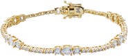 BY ADINA EDEN Graduated Accent Tennis Bracelet