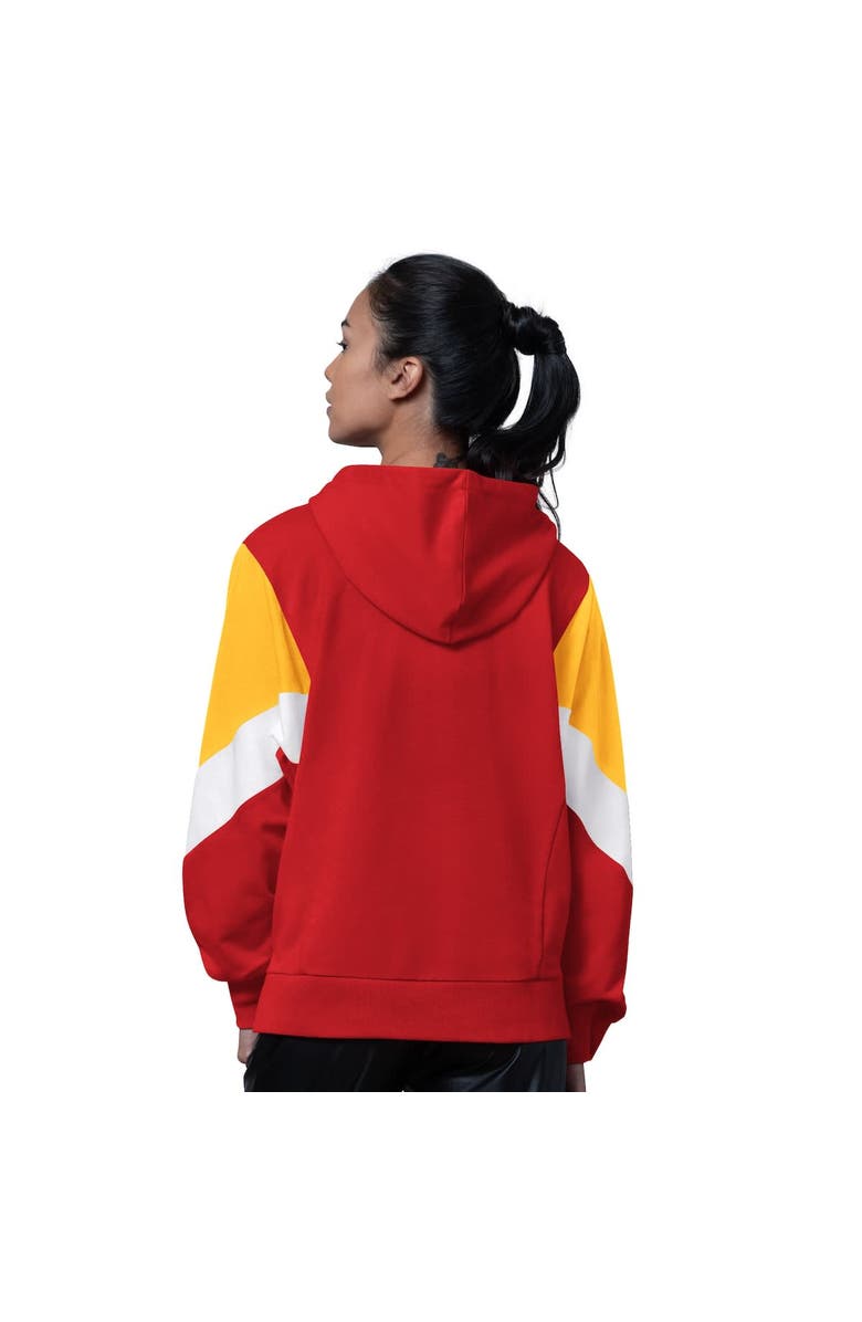 STARTER Women
s Starter Red Kansas City Chiefs Scrimmage Hoodie, Alternate, color, Red