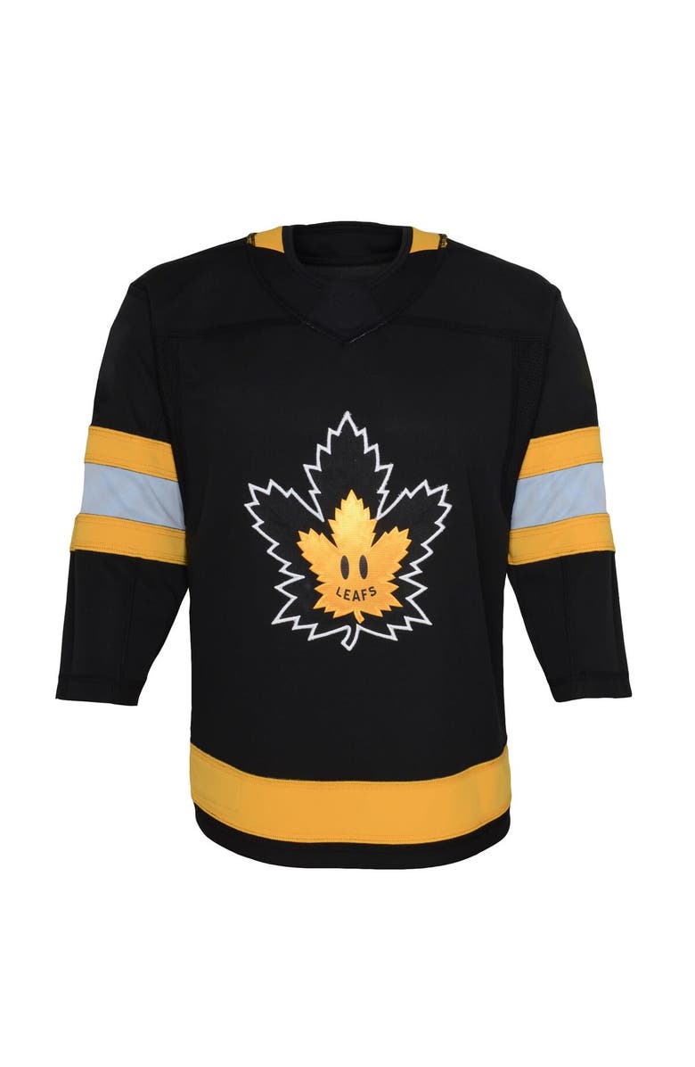 Outerstuff Youth Black Toronto Maple Leafs Alternate Premier Team Jersey, Alternate, color, 