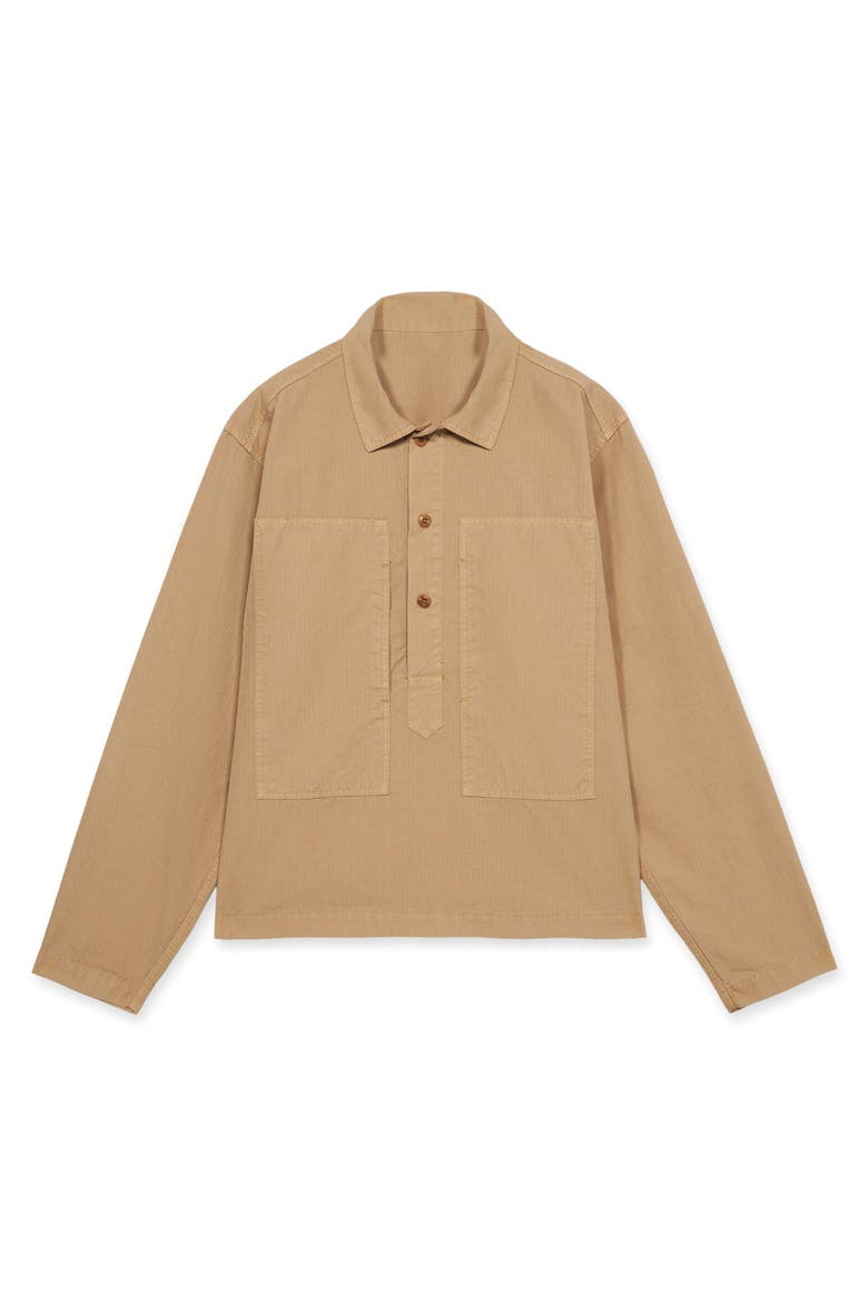 Fuego Square Pocket Overshirt, Main, color, CAMEL