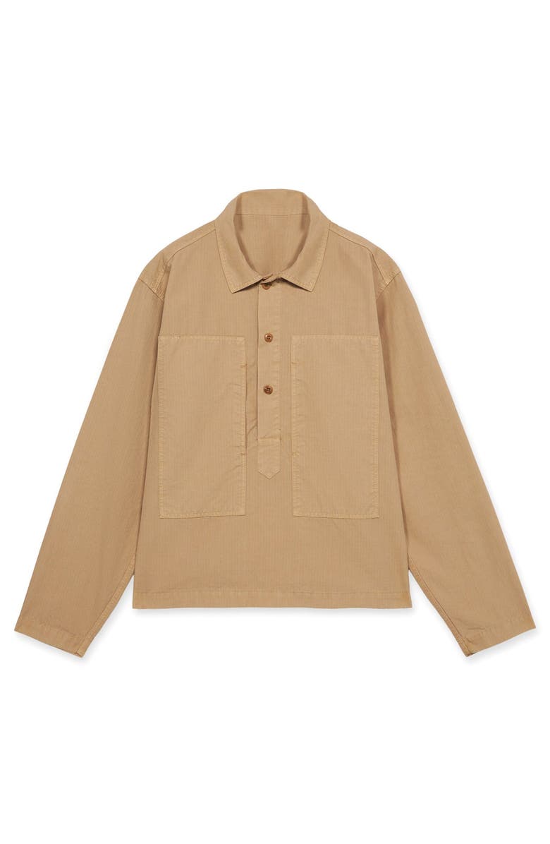 Fortela Fuego Cotton Overshirt, Main, color, Camel