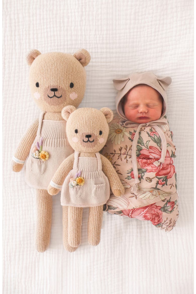 Little Goldie the Honey Bear Stuffed Animal, Alternate, color, PINK