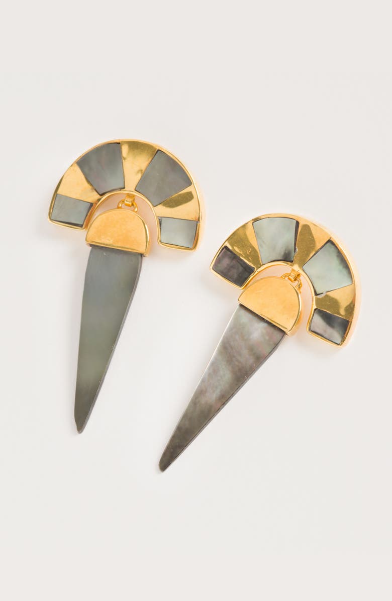 Freya Rose Warrioress At Night Earrings, Alternate, color, 