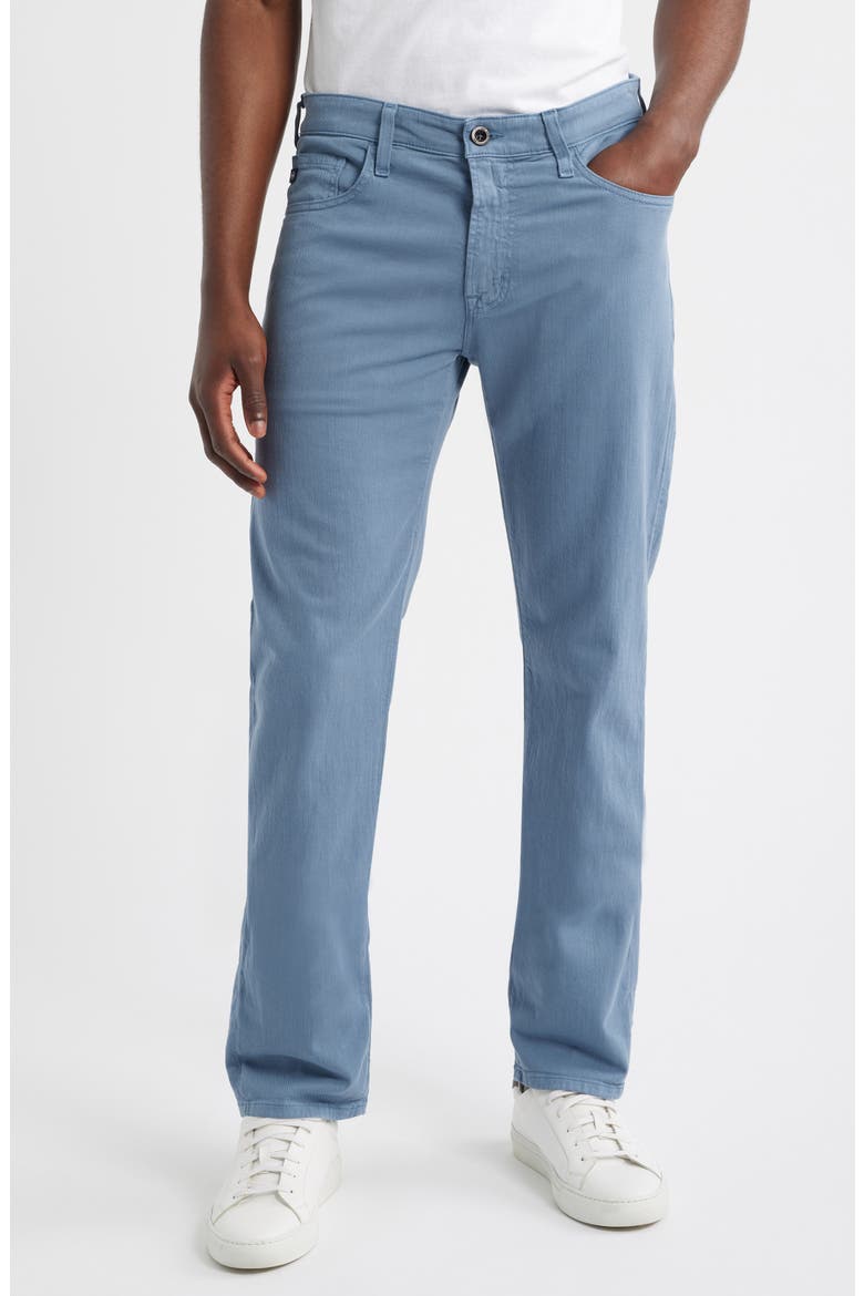 Everett Slim Straight Leg Jeans, Main, color, SHORE BREAK