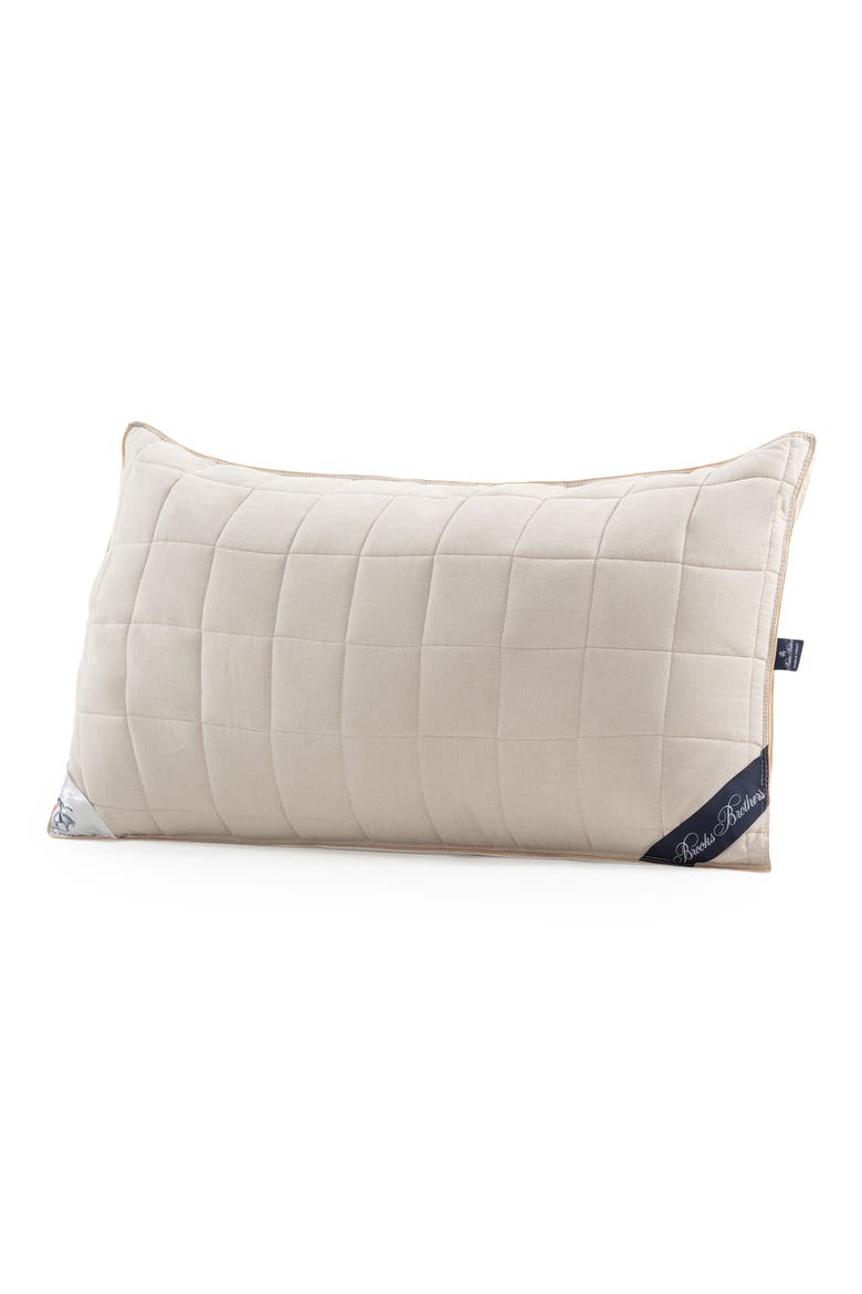 Linen Pillow, Alternate, color, CREAM