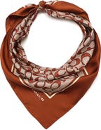 COACH Vintage Signature C Silk Scarf
