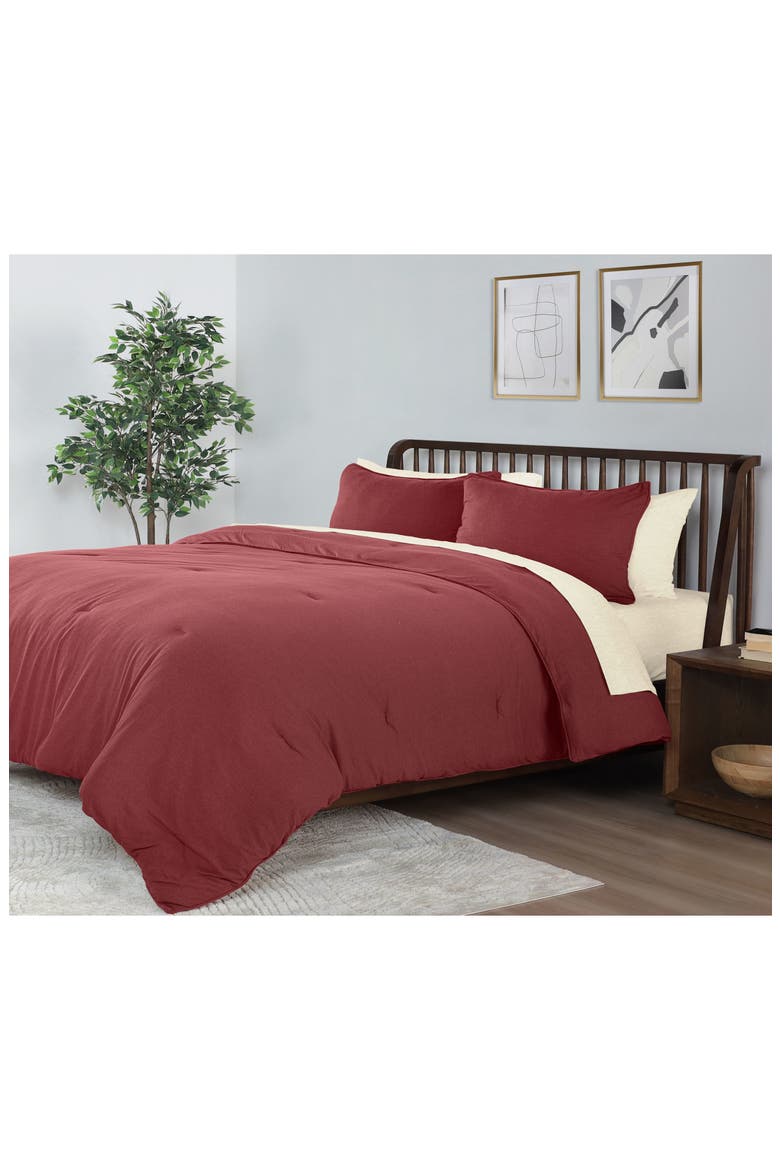 Moab Comforter Set, Alternate, color, BERRY