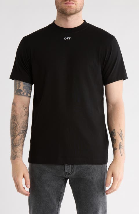 Slim Fit Logo Cotton Graphic T-Shirt