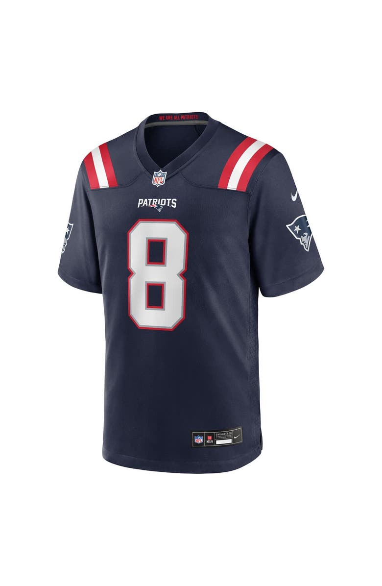 Nike Men's Nike Stefon Diggs Navy New England Patriots Game Jersey, Alternate, color, Navy