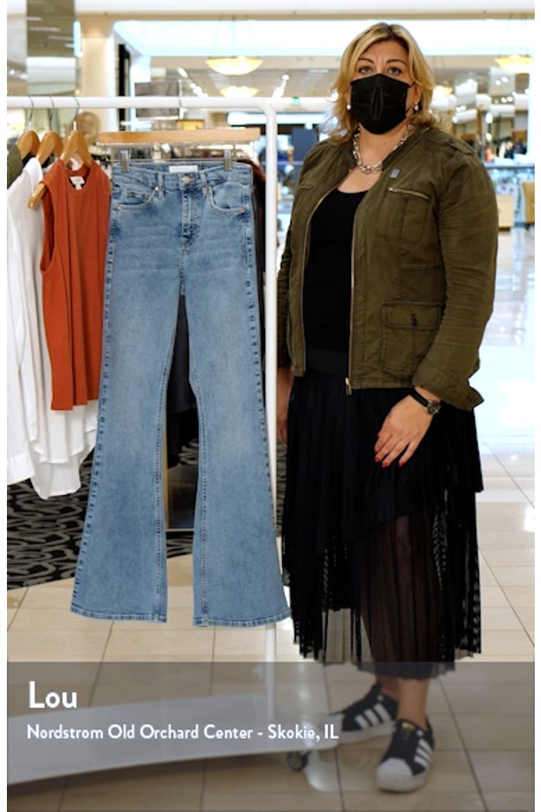 Jamie Flare High Waist Jeans video